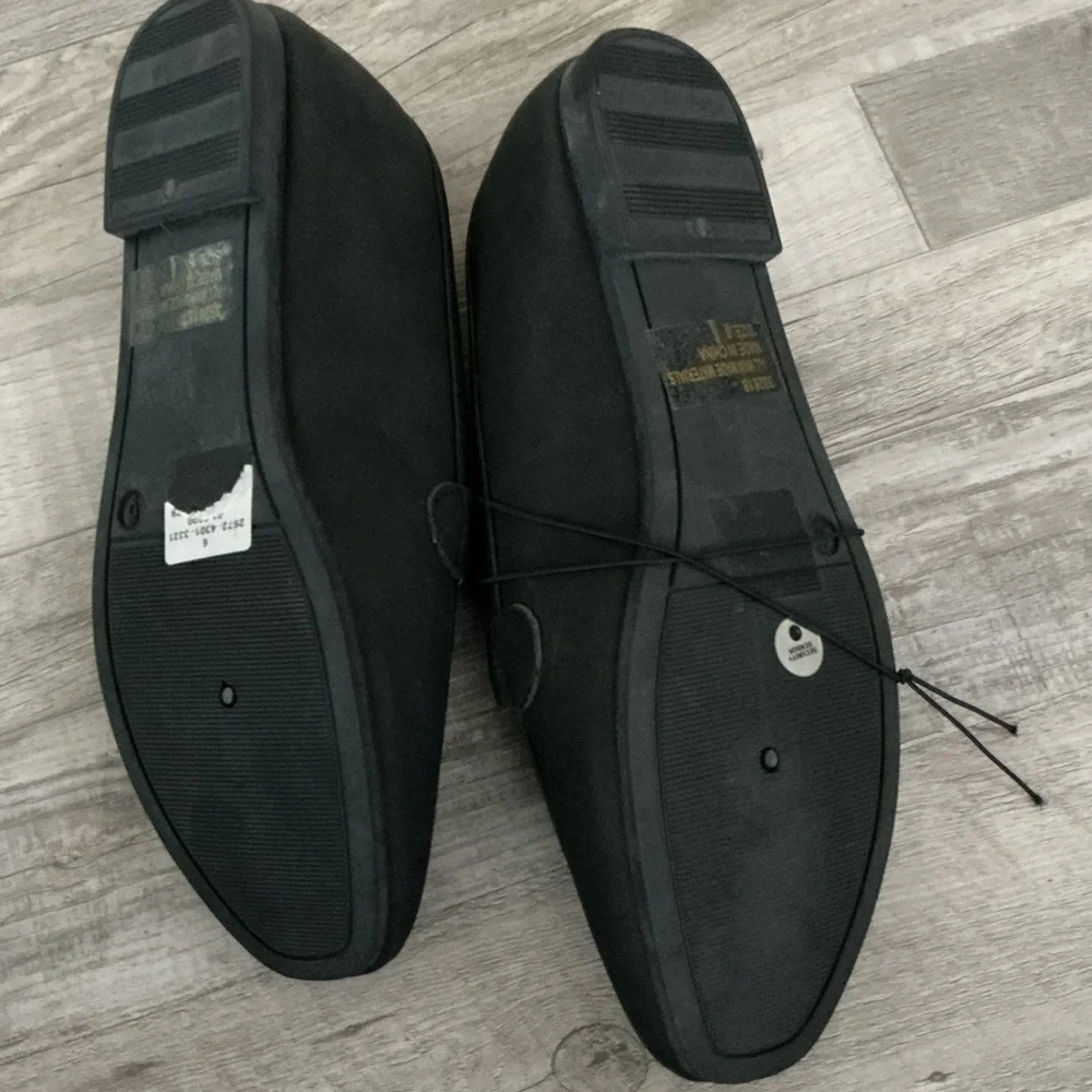 Charlotte Russe Black Flat Loafers